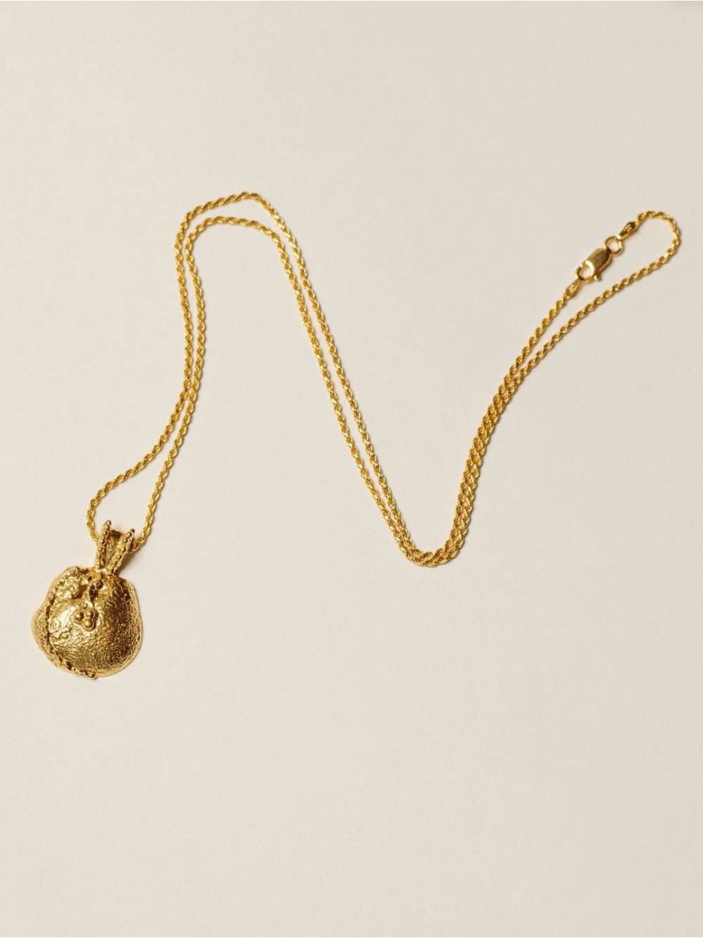 PAMELA CARD Gilded Chancel Necklace